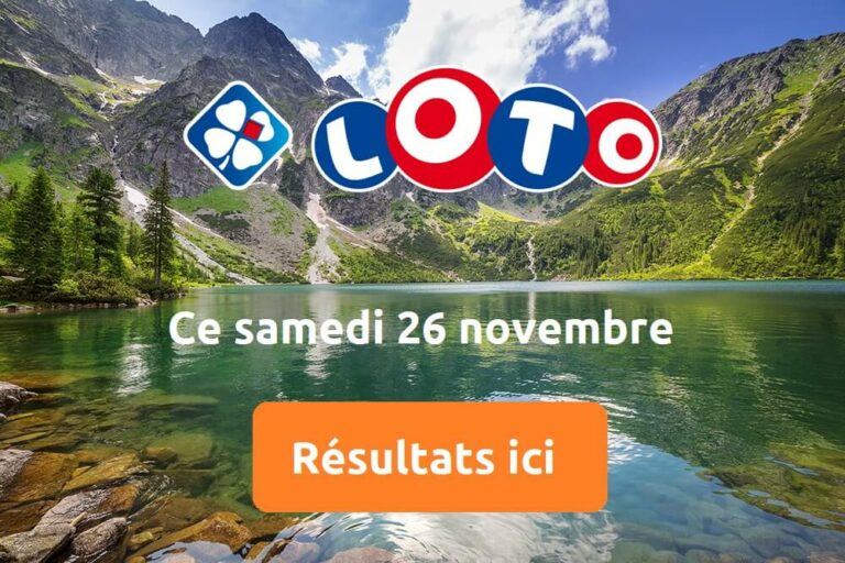 Résultat du Loto FDJ de ce samedi 26 novembre 2022