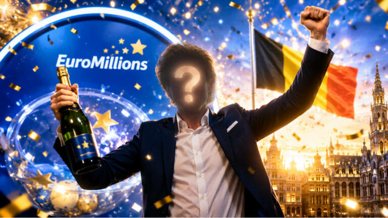 Nouveau gagnant en Belgique à EuroMillions : jackpot record de 174,9 millions d'euros remporét
